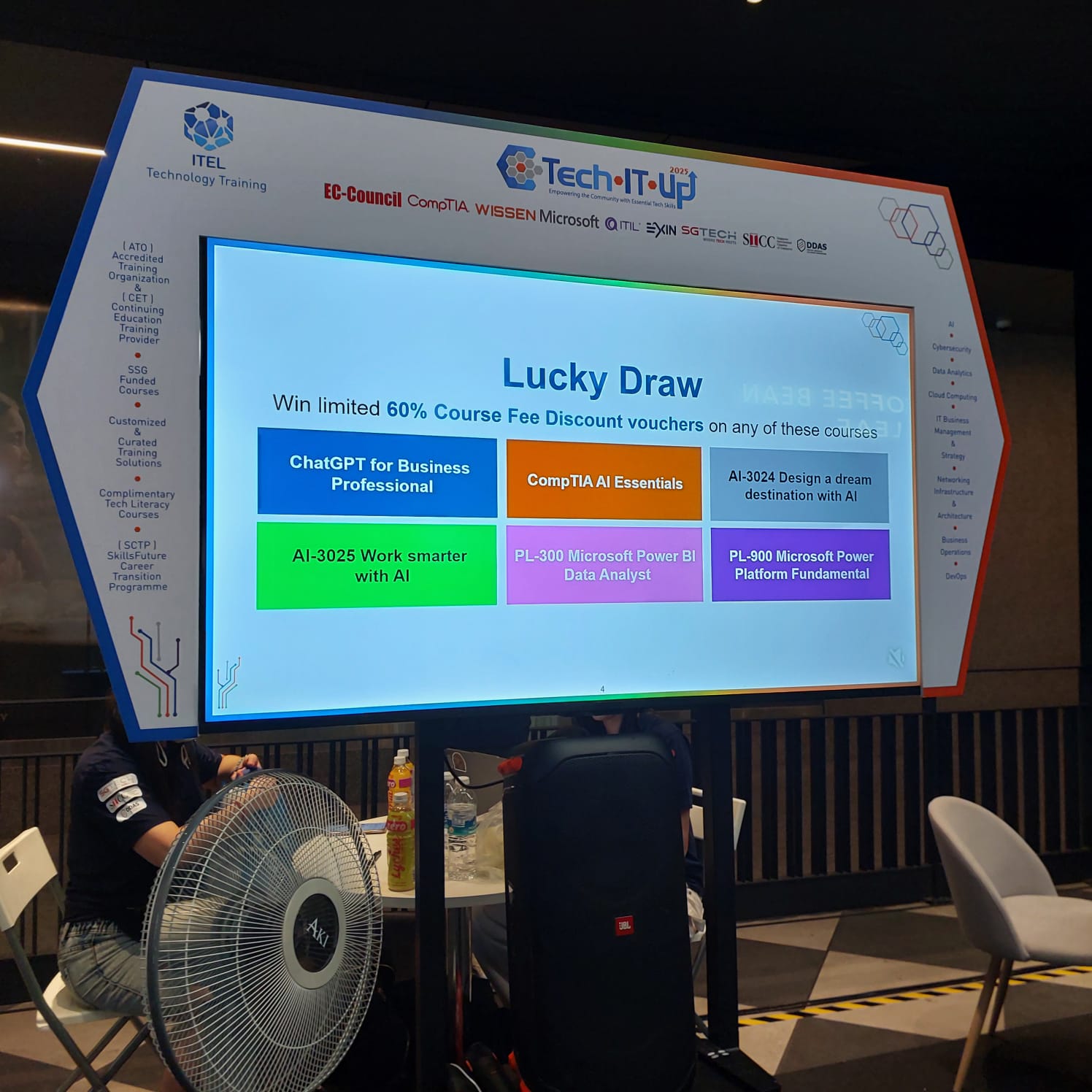 ITEL Tech-IT-Up 2025 Roadshow documentation photo 1